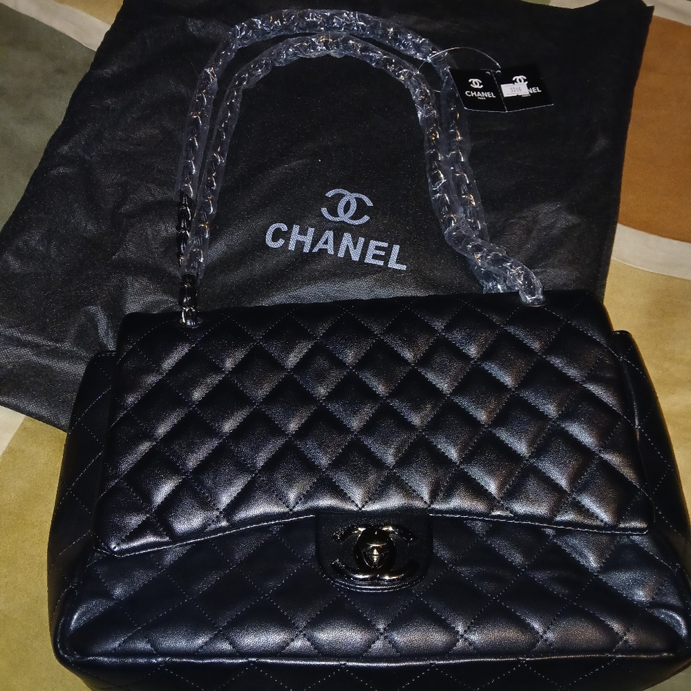 Authentic Chanel Black Quilted Women's Bag